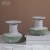 Import Green Vase Metal Glaze Ceramic Vase Table Top Flower Pot Plant Vases for Home Decor from China