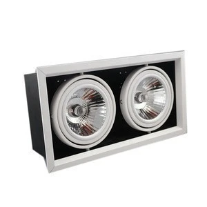 Grill double heads 15w  led  ar111 grille light
