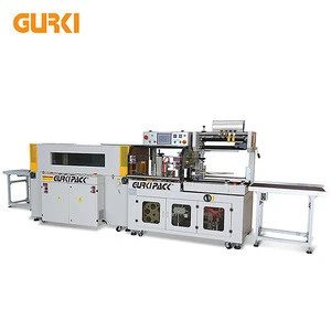 Gurki GPL-5545C+GPS-5030LW Automatic Cartons/Box Shrink Wrapping Machine