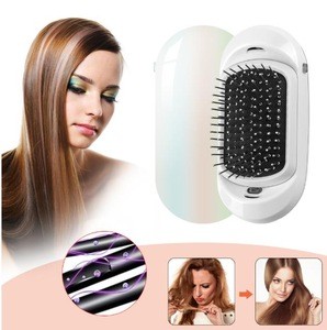 Hair brush 2.0 Magic Portable Electric Ionic Hairbrush Upgrade Negative Ions Hair Brush Hair Styling Scalp Massage Comb