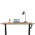 Import Hand crank standing office desk with folding legs from China