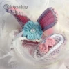 Hand-knitted wool cute style hair pins and Fashion accessaries hairpins for girls acrylic