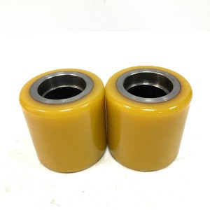 Buy Hand Pallet Trolley Wheel Forklift Truck Wheels Pu Forklift Parts From Anhui Pulusi