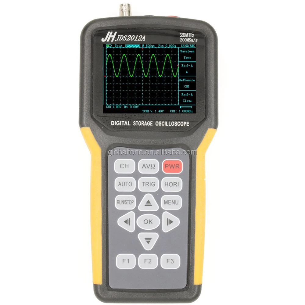 Handheld Digital Storage Oscilloscope 20MHz,1 Channel,200MS/s Sample Rate Engineering Best Choice