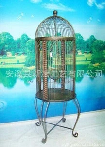handmade wrought iron garden supplies patio outdoor decor birdcage metal decorative large bird cage
