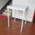 Import HC-ST102 White square simple high top cocktail wooden bar tables from China