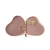 Import heart small gift portable  pouch wallet pu leather key chain round coin purse from China