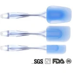 Heat Resistant Silicone Spatulas Set | Rubber Spatula Kitchen Utensils Non-Stick for Cooking, Baking and Mixing | Ergonomic