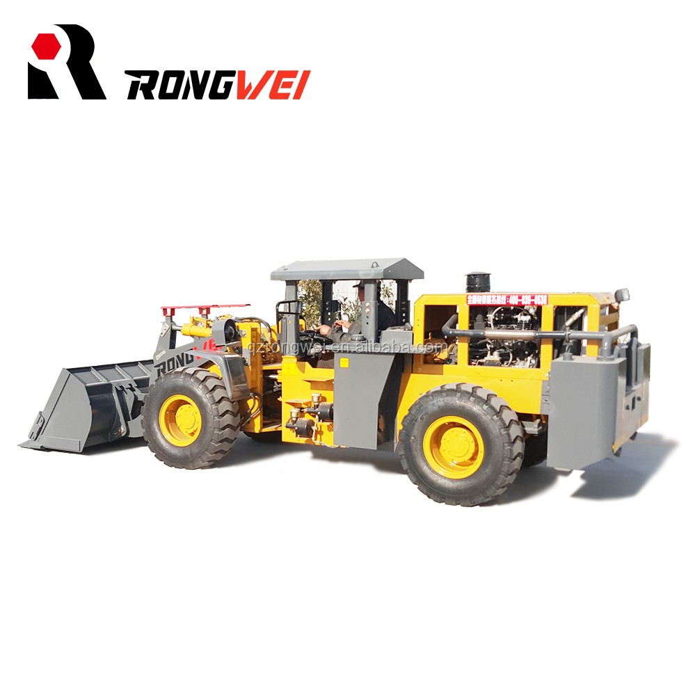 Heavy construction equipment 2 ton mini wheel underground loader