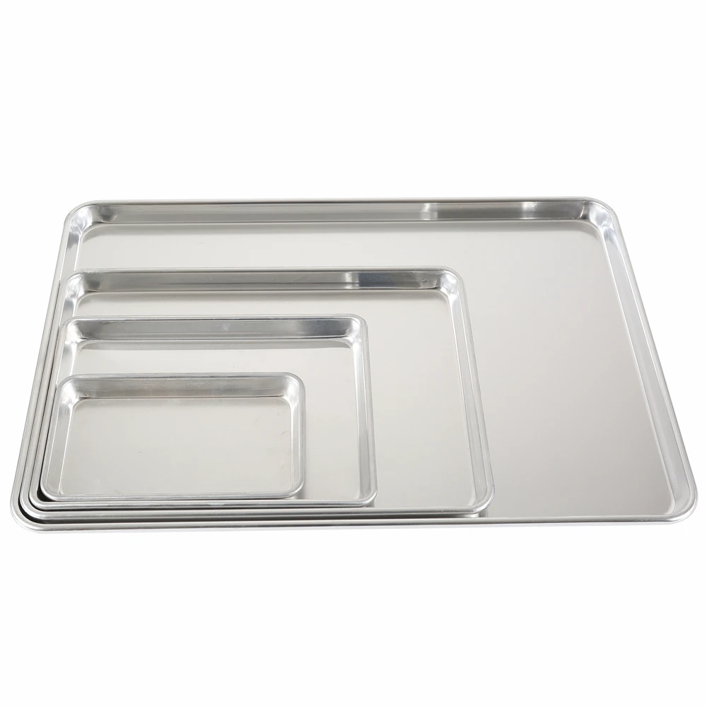 Heavy Duty Aluminium Baking Tray Sheet Pan Non Stick Bakeware