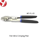 Heavy Duty Steel Wire Rope Crimping Plier for Fishing
