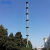 heavy duty telescoping telecommunication antenna tower mast in shelter
