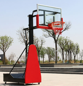 height adjustable portable movable kids basketball stand