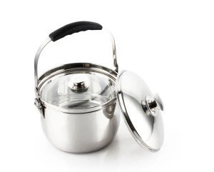 HG 304 stainless steel cookware sets cook pot thermal pot thermal cooker flame free cooking pot