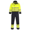 Hi Vis Coverall Safety Workwear Custom Mens Overoll Safety Clothing Reflective Overalls High Visibility Uniform