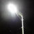 Import high brightness 120lm/w white light 30W 50w 60w 80w solar street light galvanized steel lamp post street lighting pole with arms from China