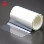 high clear transparent Film double sided adhesive glass advertising pvc soft film roll