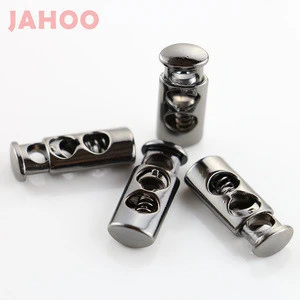 High end alloy metal rope string spring stopper metal cord stoppers