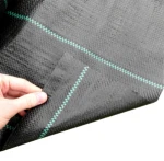 High good quality pp woven agriculture ground cover / mulch film / weed mat for farming