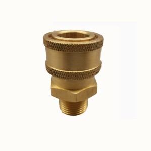 high pressure car washer brass female male water QC quick connector adapter coupling garden hose pipe fitting coupler socket