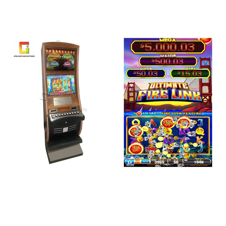 High Profits Hot Sale Arcade Multi Skill Slot Game Board Dragon Link Golden Century Slot Game Machine Cabinet