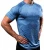 Import High Quality 100% Cotton Muscle close-fitting  Fitted Sports Gym T Shirt Wholesale Mens Fitness Workout Clothing from China