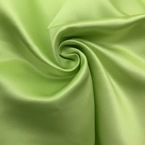 High Quality 95% Polyester 5% Spandex Plain Dyed Satin Fabric for Night Wear