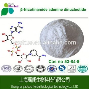 High Quality 99% Nicotinamide adenine dinucleotide, NAD+/NADH,NADP+/NADPH/NMN POWDER CAS 53-84-9 NAD