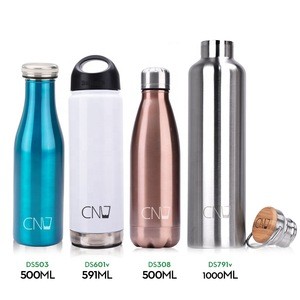 High quality BPA free outdoor single/double stainless steel vacuum insulated water bottle/stainless steel thermos flasks