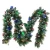 Import High quality christmas decoration supplies PVC rattan christmas garland with led lights from China