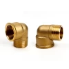 High Quality Double Interface Tube Brass Accessories Quick Connector Union Pipe Fittings