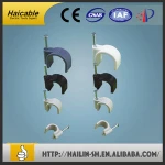 High quality electrical wire square and circle nail cable clips CHR-3MM
