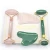 Import High quality facial massager rose quartz gua sha tool set jade roller with box packing from China