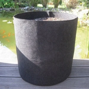 High Quality Garden Plant Growing Pot Felt grow bag with Handles