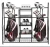 High Quality Golf Bags Accessories Metal Display Stand Golf Hat Shirt Shoes Storage Organizer Rack