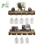 Import High Quality Handmade Wall Mount Rustic Vintage Natrual Wood Display Wine Glass Rack Holders And Storage Shelf from China