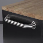 High quality hardware tool box with 10 drawer tool cabinet and toolbox wheels