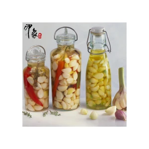 High quality healthy appetizers sweet and sour pickled garlic