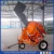 Import High quality hydraulic hopper concrete mixer portable cement mixer with 2 wheels from China