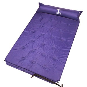 High quality inflatable camping sleeping mat beach mat for two person