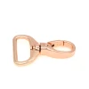 High quality metal jewelry chain accessories lobster buckle female bag accessories golden keychain dog buckle