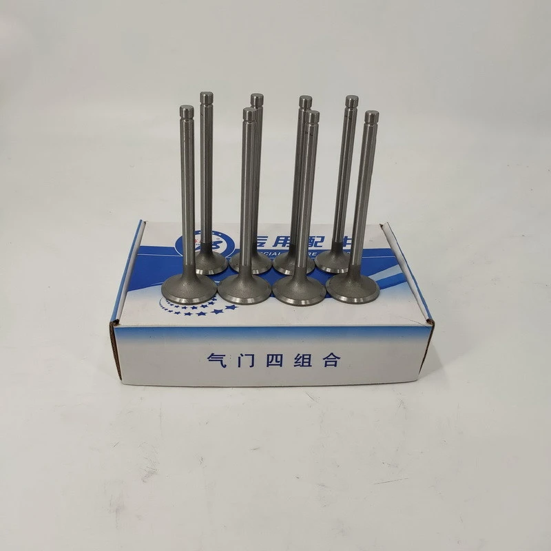 High Quality Multi cylinder diesel engine parts Weifang R4105 intake exhaust valve