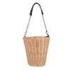 High quality new spherical decorative clutch bag fashion woven casual handbag messenger bag straw bag 2020 ladies