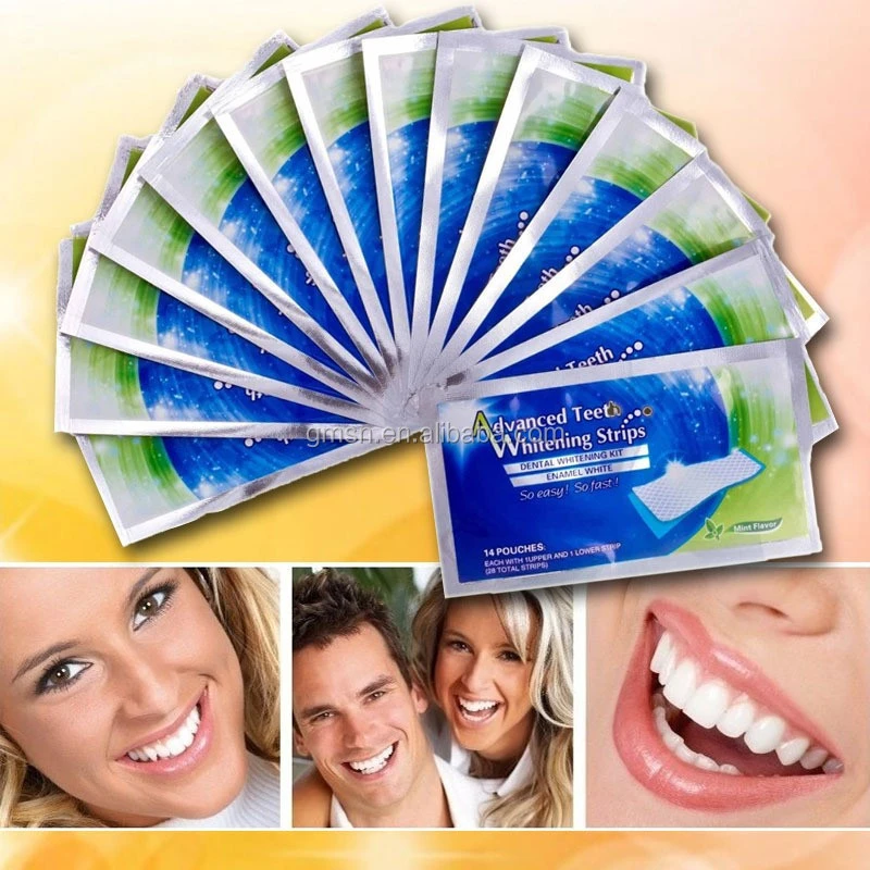 High Quality Oral Hygiene Whiten Teeth Strips  Dental Care Tooth Whiten charcoal Strips
