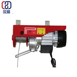 High Quality PA Building Portable 1 Ton Wireless Remote Control Mini Electric Winch Hoist With Light Weight