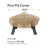 Import High Quality Polyester/Oxford Durable and Water Resistant Fabric Round Fire Pit Cover outdoor Brazier Cover from China