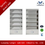 High quality Steel Library magazine rack /magazine books display shelf/School library furniture
