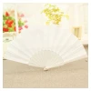 High quality throw resistant plastic hand folding fan blank fan painting fan