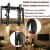 Import High quality universal cheap wall mounts black tv stand wall-mounted tv bracket from China