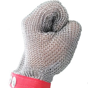 highest level stainless steel butcher palm protection glove